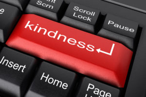 "Kindness" key on keyboard